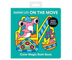 KNYGA Mudpuppy Marine Life On the Move Color Magic Bath Book
