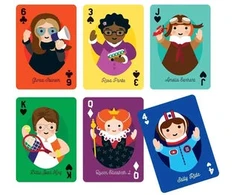 KNYGA Mudpuppy Galison Little Feminist Playing Cards