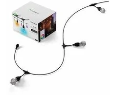 „Nanoleaf Essentials Matter“ išmaniosios daugiaspalvės lauko girliandos, prailginamos 15 m | 16 M+