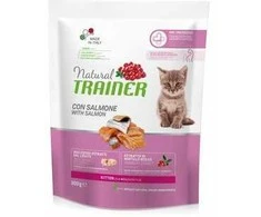 Natural Trainer Cat Kitten lašiša kačiukams su lašiša 0.3kg