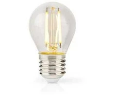 Nedis LBFE27G452 LED lempa Šiltai balta 2700 K 4,5 W E27 F