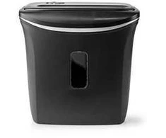 Nedis 12l DIN P-4 190W Juoda dokumentų smulkintuvas