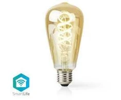 Nedis SmartLife lampa LED Zimna balta, Ciepła balta 4,9 W E27 G