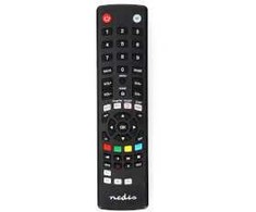 Nedis TVRC2310BK, TV, IR Wireless, Press buttons, Juodas