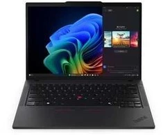 Nešiojamas kompiuteris LENOVO NTB ThinkPad T14 G6 - Ultra7 255U, 14 colių įstrižainės 2.8K OLED lietimui jautrus ekranas, 32 GB, 1 TBSSD, IR kamera, LTE, W11P