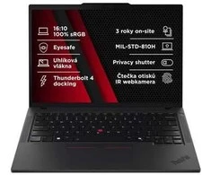 Nešiojamas kompiuteris LENOVO NTB Thinkpad T14 AMD G6 - Ryzen5 AI PRO 340, 14" WUXGA lietimui jautrus ekranas, 16GB, 512SSD, IR kamera, W11P