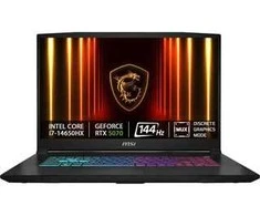 Nešiojamas kompiuteris MSI Katana 17 HX B14WGK-282CZ juoda