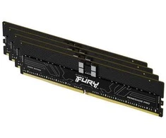 RAM „Kingston KF564R32RBE2K4-128“ 128 GB 6400 MT/s DDR5 ECC Reg CL32 DIMM (4 vnt. rinkinys) FURY Renegade Pro EXPO | „Kingston“