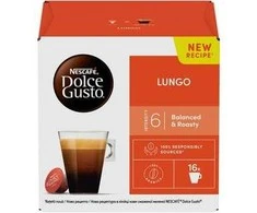 Nescafe Dolce Gusto Lungo Kava, 16 kapsulių dėžutėje