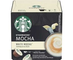 Nestle Starbucks Dolce Gusto Mocha Baltas Mocha 12 ks