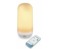 New Garden 2W LED įkraunamas šviestuvas SIROCO 30, juodas, 2000K, IP54, su microUSB jungtimi, dimeriuojamas
