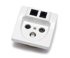 TST GALUTINIS LIZDAS GAR-SAT/2RJ R-TV SAT+RJ45+RJ11