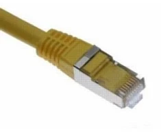 PremiumCord PremiumCord Langų kabelis UTP RJ45 -RJ45 CAT6 5m žlutá