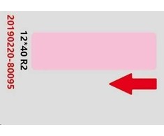 Niimbot Niimbot štítky RP 12x40mm 160ks Rožinė pro D11 a D110