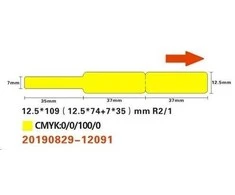 Niimbot RXL12.5*109-65 Gelton termo etiketės