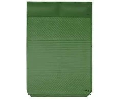 NC4060 Žalias DOUBLE SELF-INFLATING MAT WITH PILLOW NILS CAMP