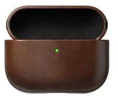 Nomad Modern Leather dėklas, rustic rudos spalvos (Horween) – AirPods Pro 3