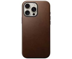 Nomad 2019 m. modernus odinis dėklas, rudas – „iPhone 16 Pro Max“