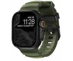 Nomad Rocky Point Band, juodas/miško stiliaus - AW 49/45/44/42mm