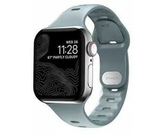 „Nomad Nomad Sport Slim Strap“ S/M, ledyno mėlyna – „Apple Watch 7“ (41 mm) / 6 / SE / 5 / 4 (40 mm) / 3 / 2 / 1 (38 mm)