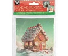 Skrzynkazdrewna Ccg Mz Import CCG XMAS diament.mozaika 2vnt. 13x13 CR8024 55791