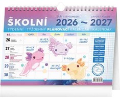 NOTIQUE Mokyklos planavimo kalendorius su kabliuku 2027, 30 x 21 cm
