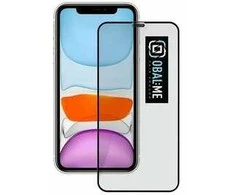 OBAL:ME 5D apsauginis stiklas telefonui Apple iPhone 11/XR Juodas