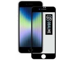 OBAL:ME 5D apsauginis stiklas telefonui Apple iPhone 7/8/SE2020/SE2022 Juodas