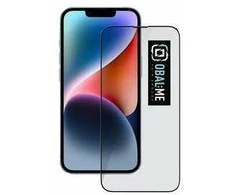 OBAL:ME 5D apsauginis stiklas telefonui Apple iPhone 13/13 Pro/14 Juodas
