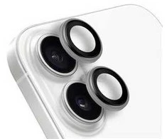 OBAL:ME kameros apsauga skirta Apple iPhone 17 Sidabrinis