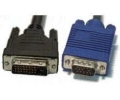 Kabelis Value DVI- A - D- Sub (VGA) 2m juoda (11.99.5420)