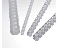 Oem Eurosupplies Plastikinės nugarėlės 14 baltos spalvos