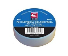 Emos PVC taśma izolacyjna IZOTAPE ULTRA 15/10 balta