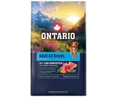 Ontario suaugusių visų veislių monoproteininis tunas ir saldžiosios bulvės 0,75 kg