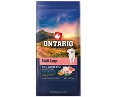 Ontario Adult Large žuvis &amp; Brown ryžiai 12kg