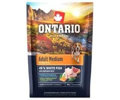 Ontario Adult Medium žuvis &amp; Brown ryžiai 100g - vzorek
