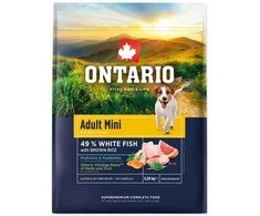 Ontario Adult Mini žuvis &amp; Brown ryžiai 2,25kg