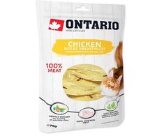 ONTARIO Virta vištienos krūtinėlė katėms 70 g