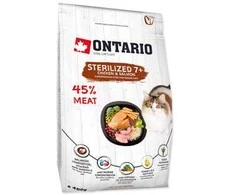 Ontario Ontarijo sterilizuotų kačių pašaras 7+ 0,4kg (sterilizuotiems kačiams 7+)