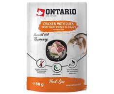 ONTARIO katės maistas su vištiena ir antiena