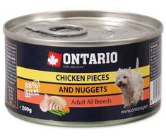 ONTARIO vištienos gabaliukai šunims, 200 g