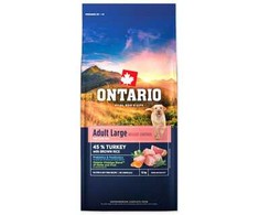 Ontario Large Weight Control kalakutiena &amp; Brown ryžiai 12kg