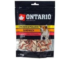 Ontario užkandžiai su vištienos ir džiovintos mėsos sumuštiniu, 70 g
