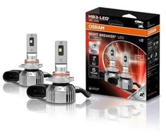 Osram Night Breaker išmaniosios HB3 LED automobilių lemputės – patvirtintos ECE