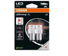 Osram LED lemputė raudona P21-5W - 2 vnt.