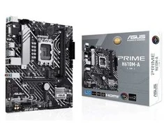 Pagrindinė plokštė ASUS PRIME H610M-A-CSM LGA1700 2DDR5 microATX 4xSATA MB 1xHDMI 1xDP 1xD-Sub 2xM.2