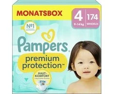 Pampers Premium Protection 9-14 kg (174 ks)