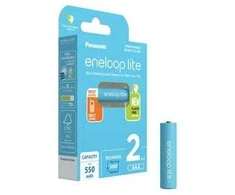 Panasonic Eneloop Lite Įkraunama baterija AAA 550 mAh 2 vnt