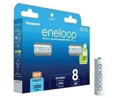 Panasonic Eneloop įkraunama baterija AA 2000 mAh 4 vnt + AAA 800 mAh 4 vnt