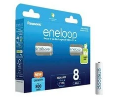 Panasonic Eneloop Įkraunama baterija AAA 800 mAh 8 vnt